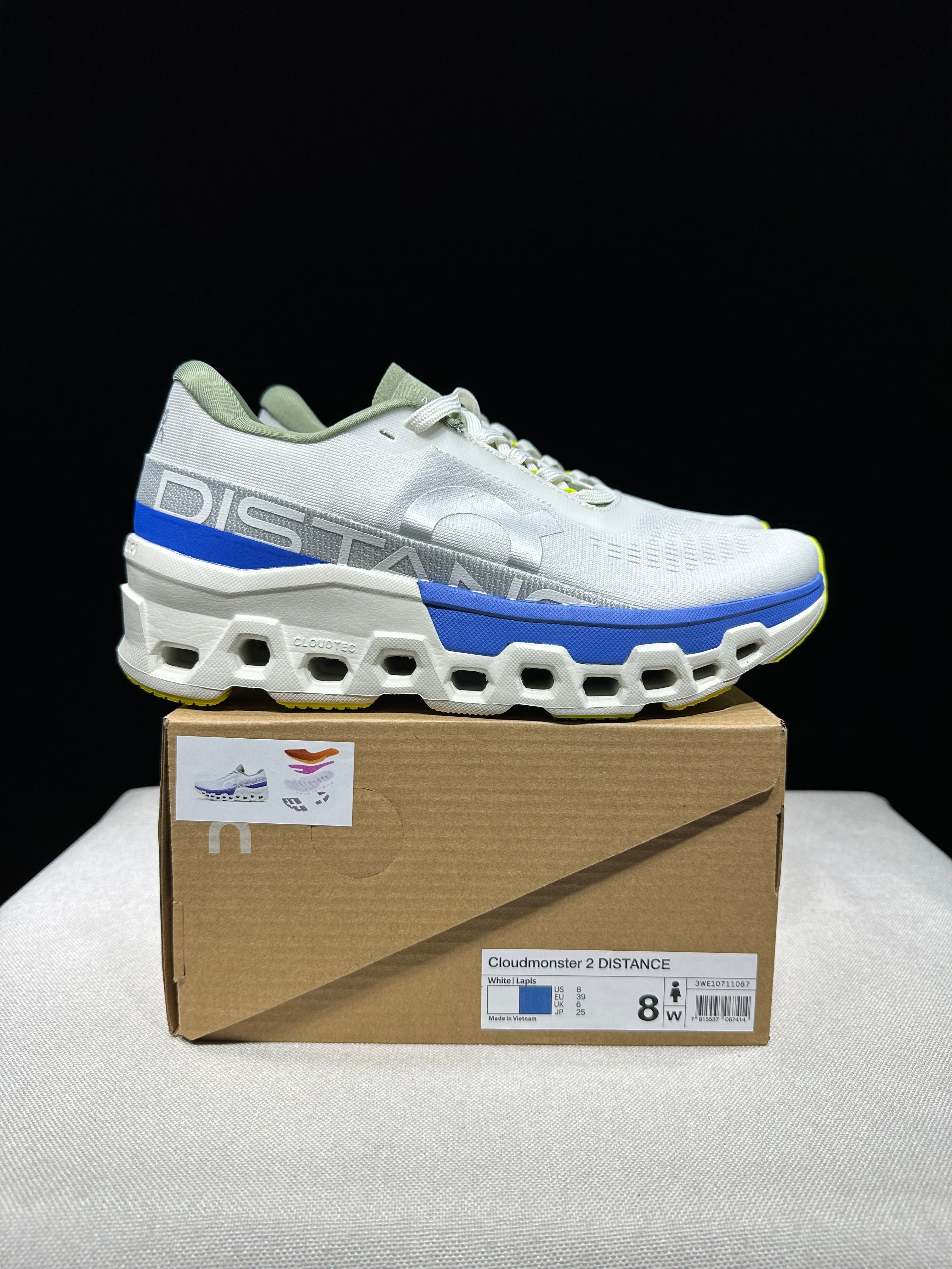 ON - Cloudmonster 2 'Distance White Lapis'