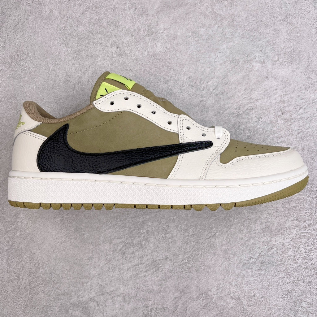 Jordan 1 Low Golf x Travis Scott 'Olive'