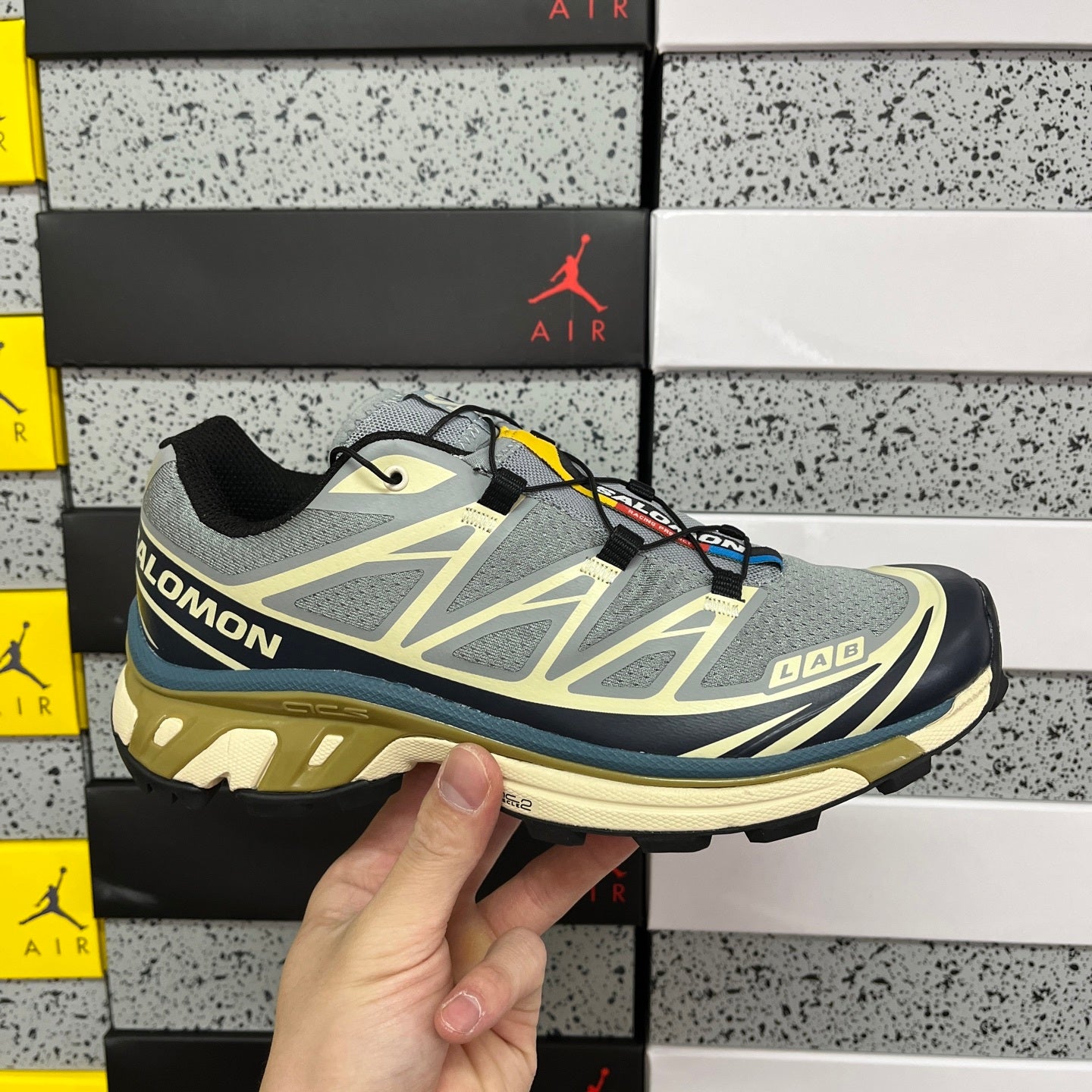 SALOMON-XT-6 'Bleached Sand Cumin'