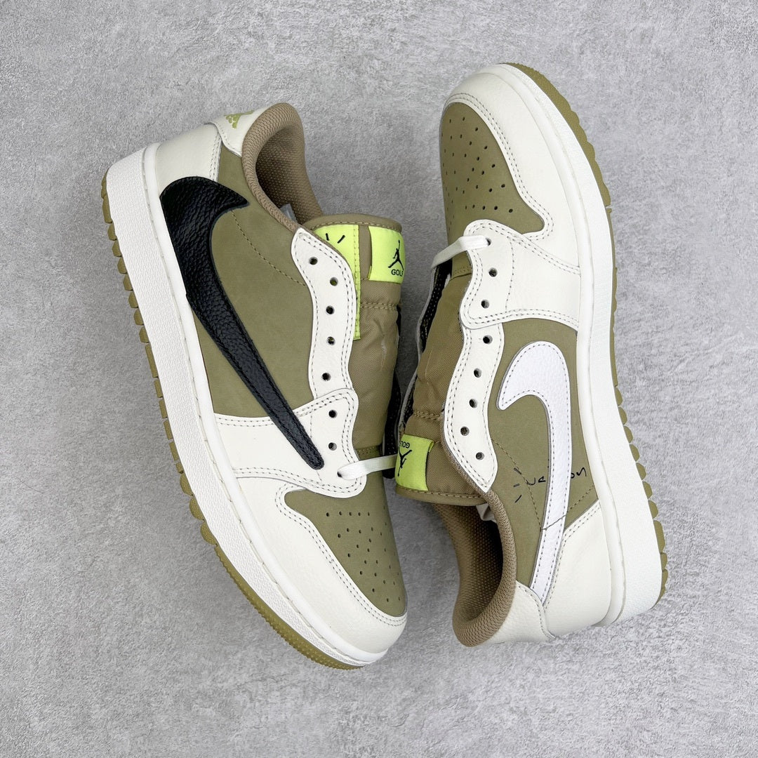 Jordan 1 Low Golf x Travis Scott 'Olive'