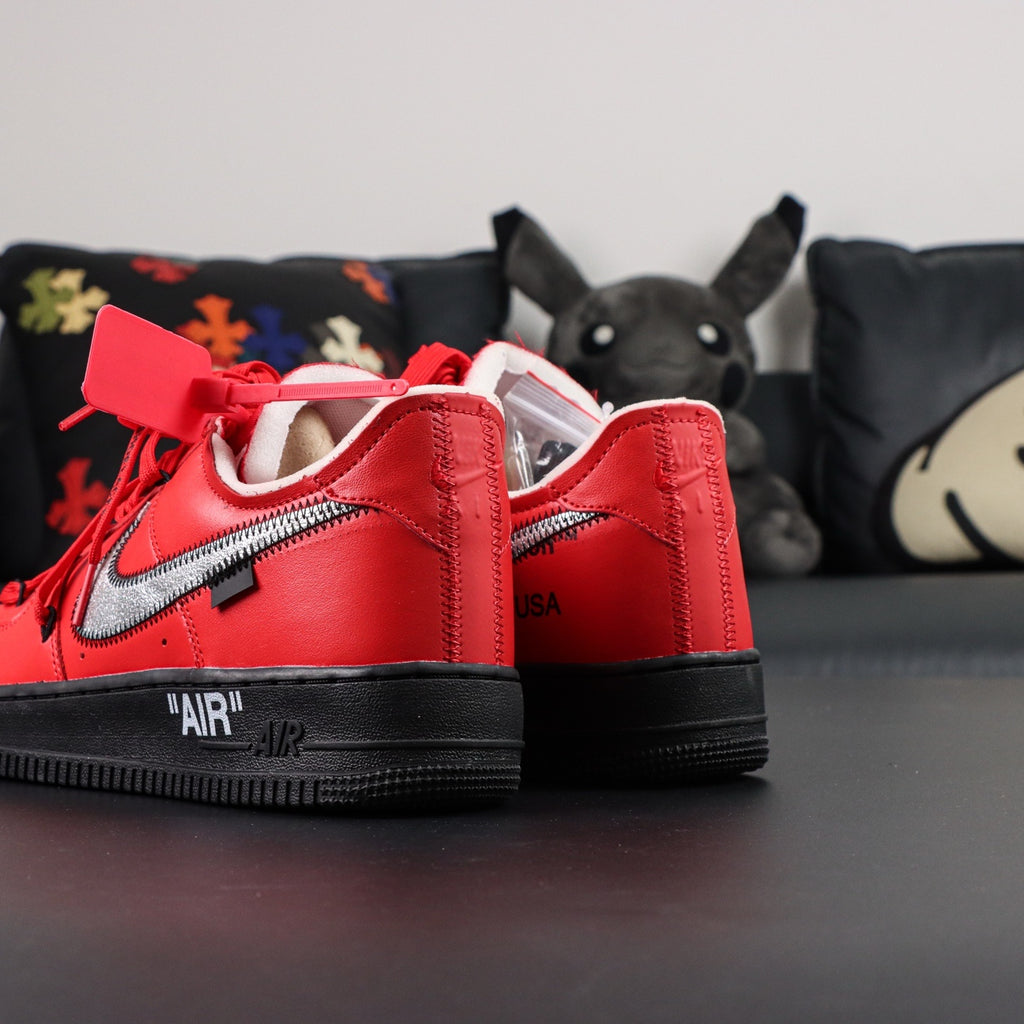 Nike Air Force 1 Low x Off-White 'Crimson University Red'