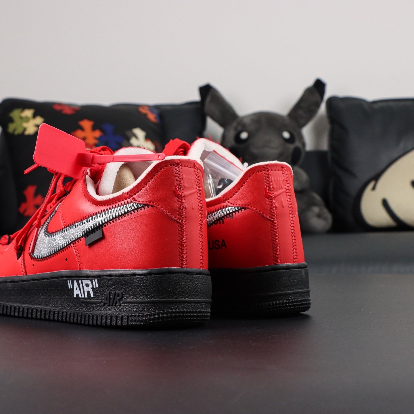 Nike Air Force 1 Low x Off-White 'Crimson University Red'