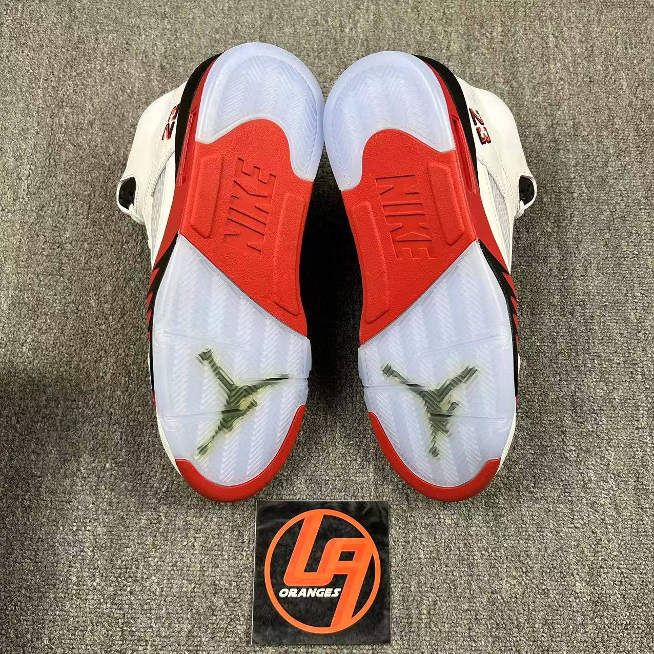 Jordan 5 Retro 'Fire Red Black Tongue 2025'