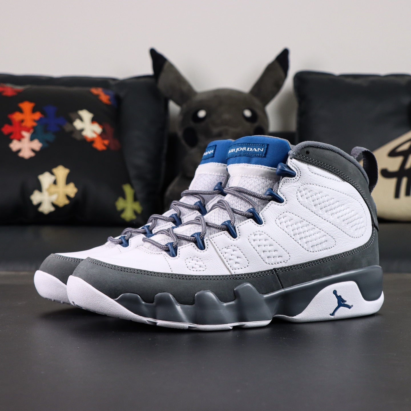 Jordan 9 Retro 'Flint Grey French Blue'