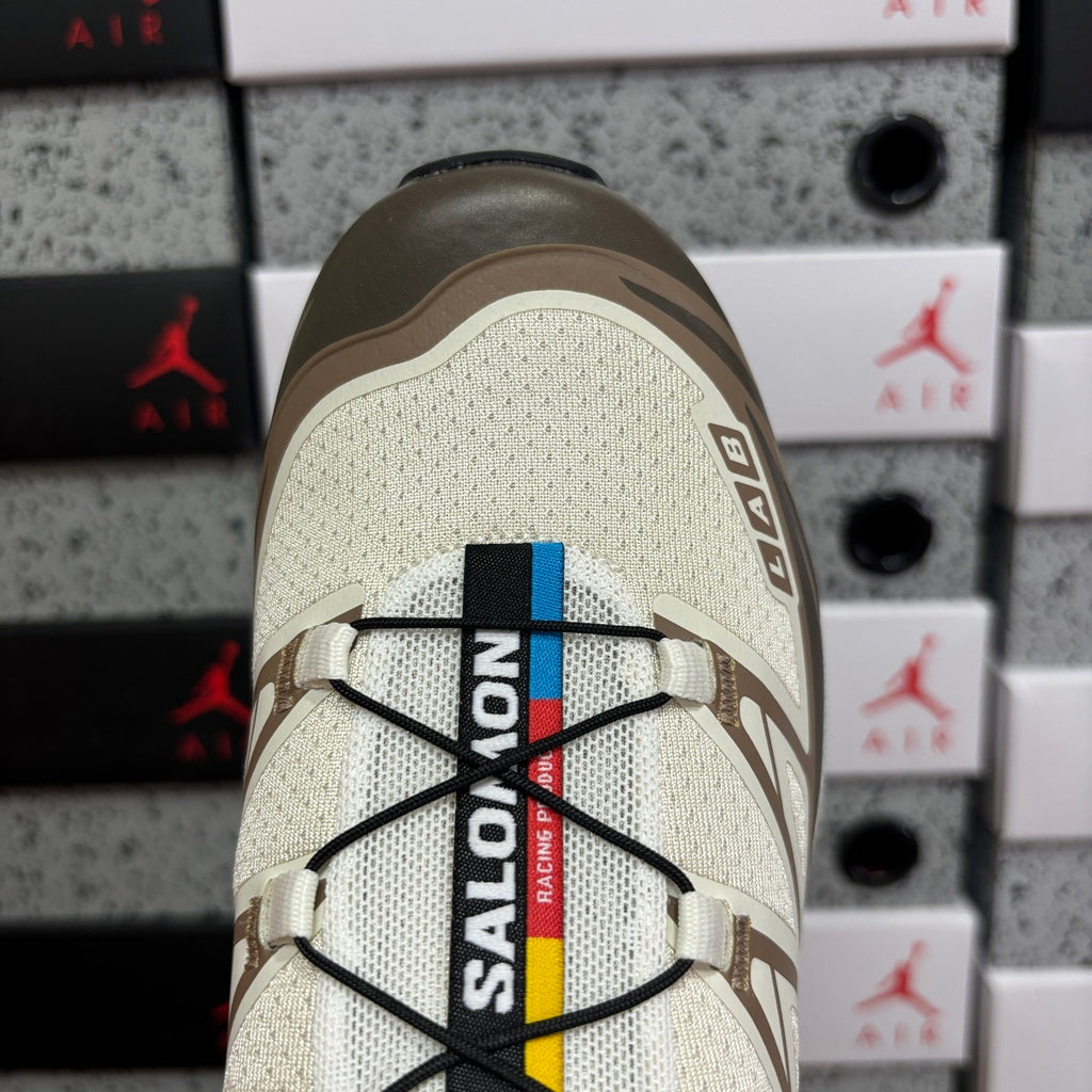 SALOMON-XT-6 'Almond Milk Portabella'