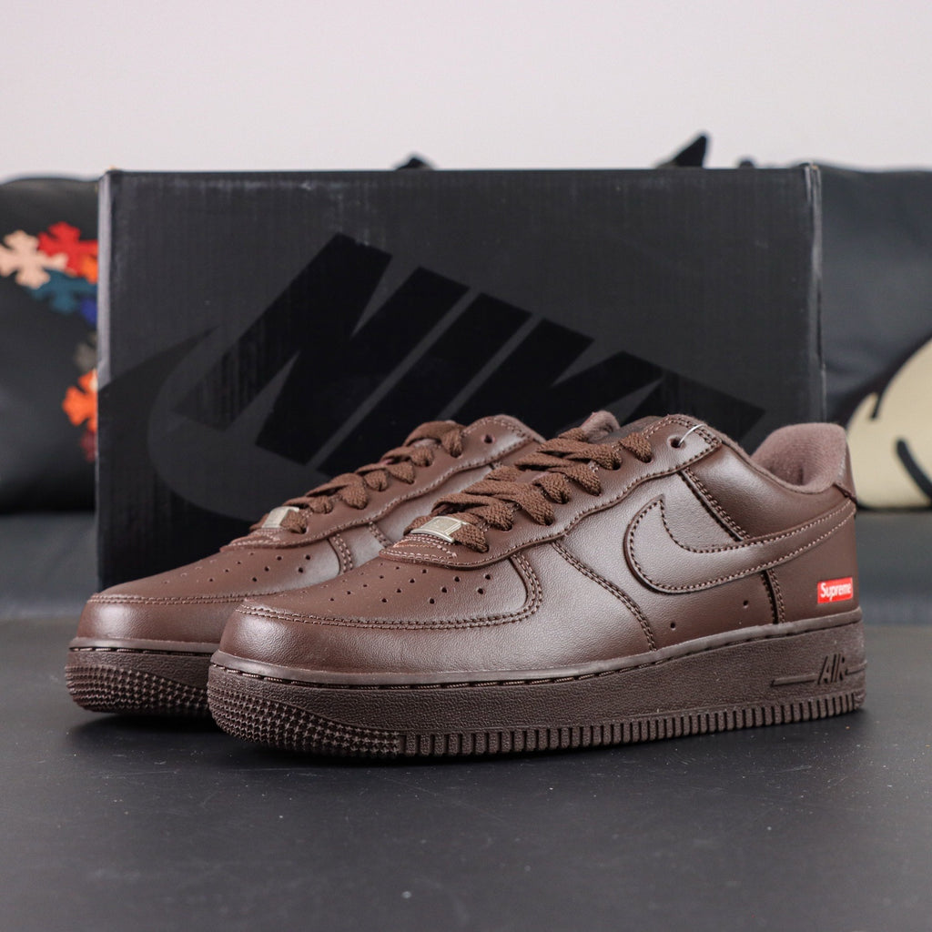 Nike Air Force 1 Low x Supreme 'Baroque Brown'
