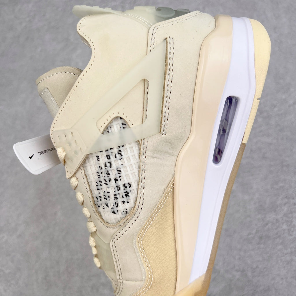 Jordan 4 x Off-White 'Sail'