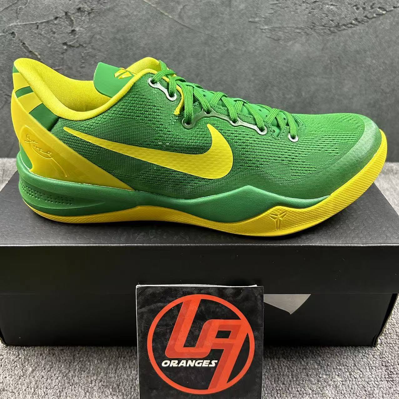 Kobe 8 Protro Oregon Ducks Green PE