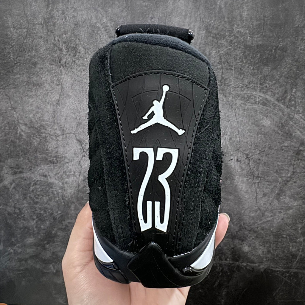 Jordan 14 Retro 'Black White'