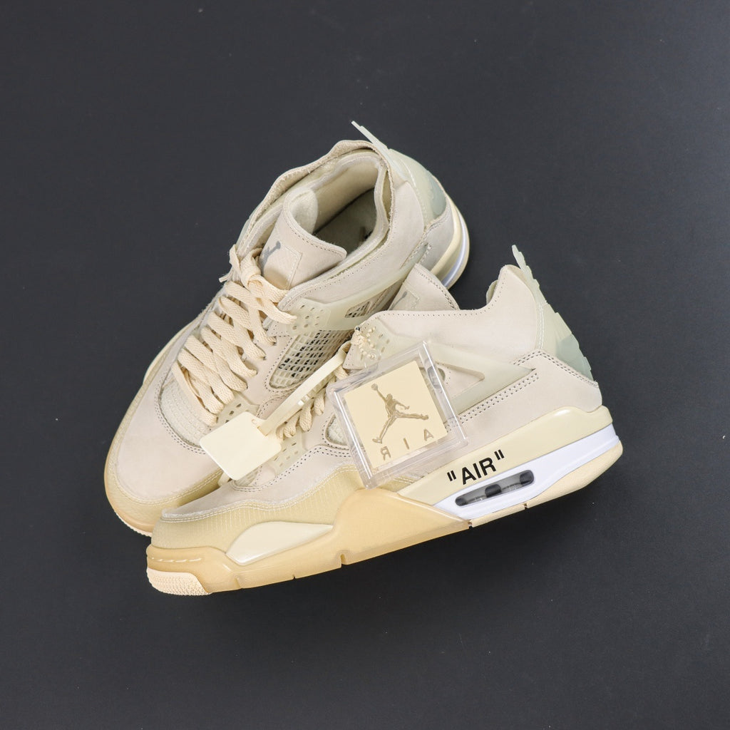 Jordan 4 x Off-White 'Sail'