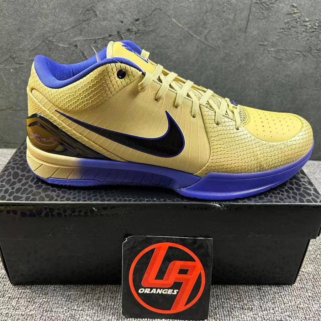 Kobe 4 Protro FC Barcelona Team Gold