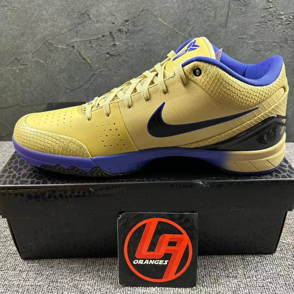 Kobe 4 Protro FC Barcelona Team Gold