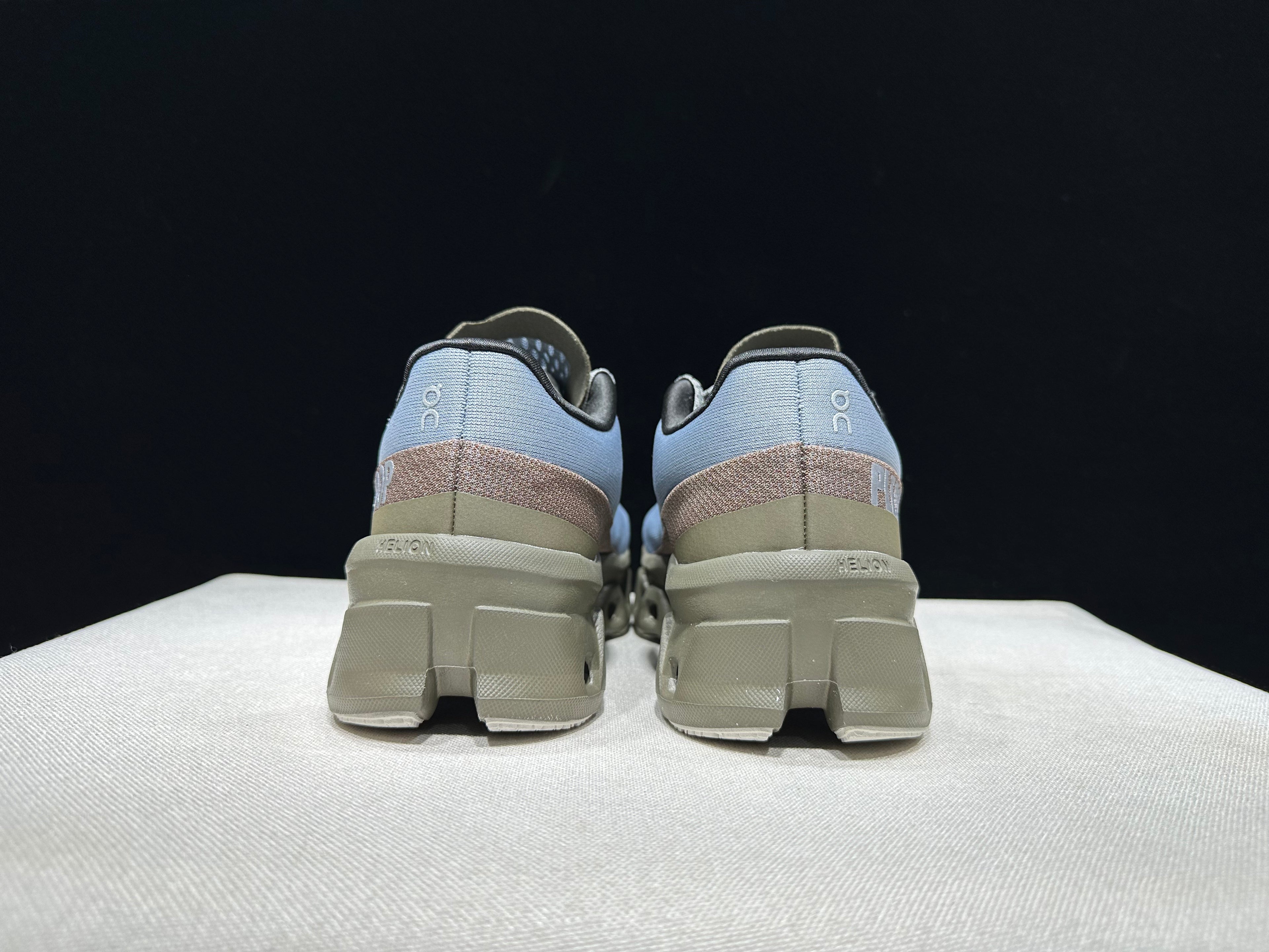 On x Pleasures x The Loop Cloudmonster 2 'Mist/Olive'