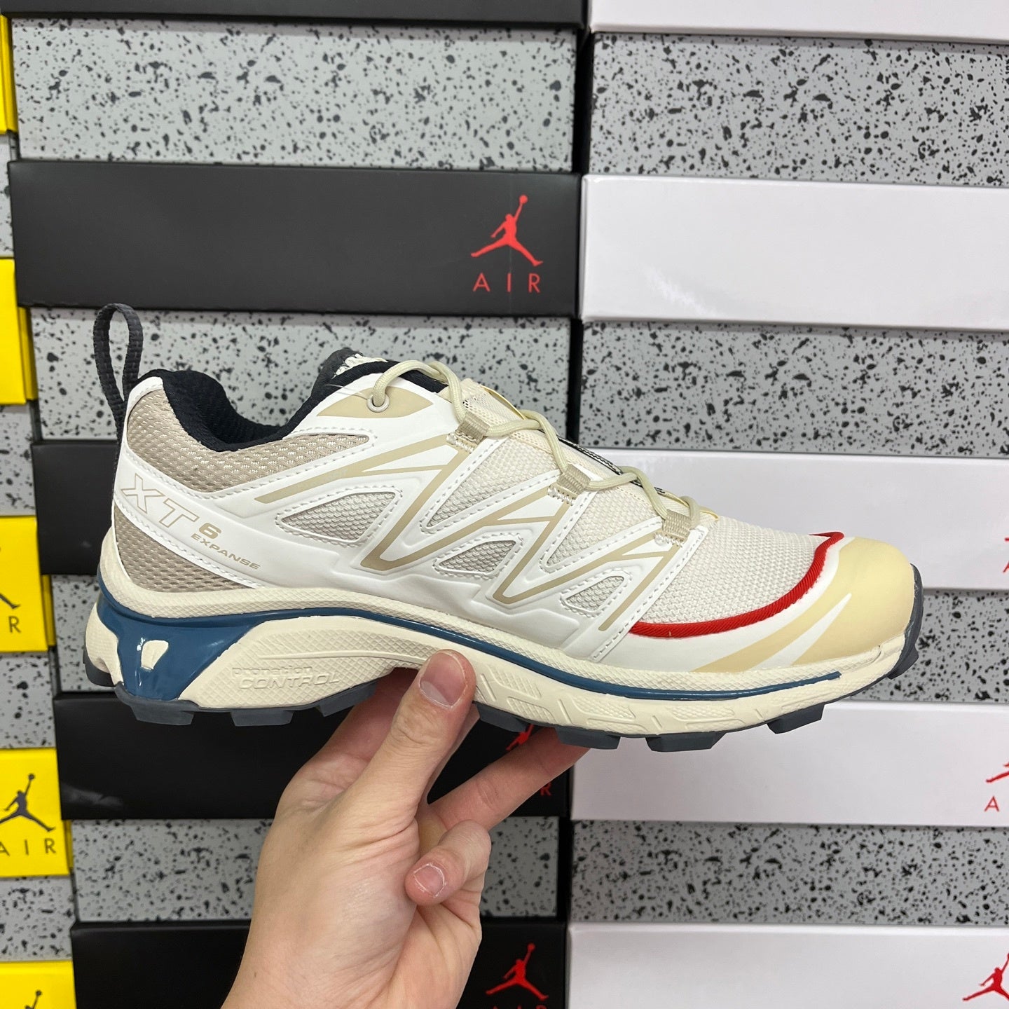 SALOMON-XT-6 Expanse 'Almond Cream'