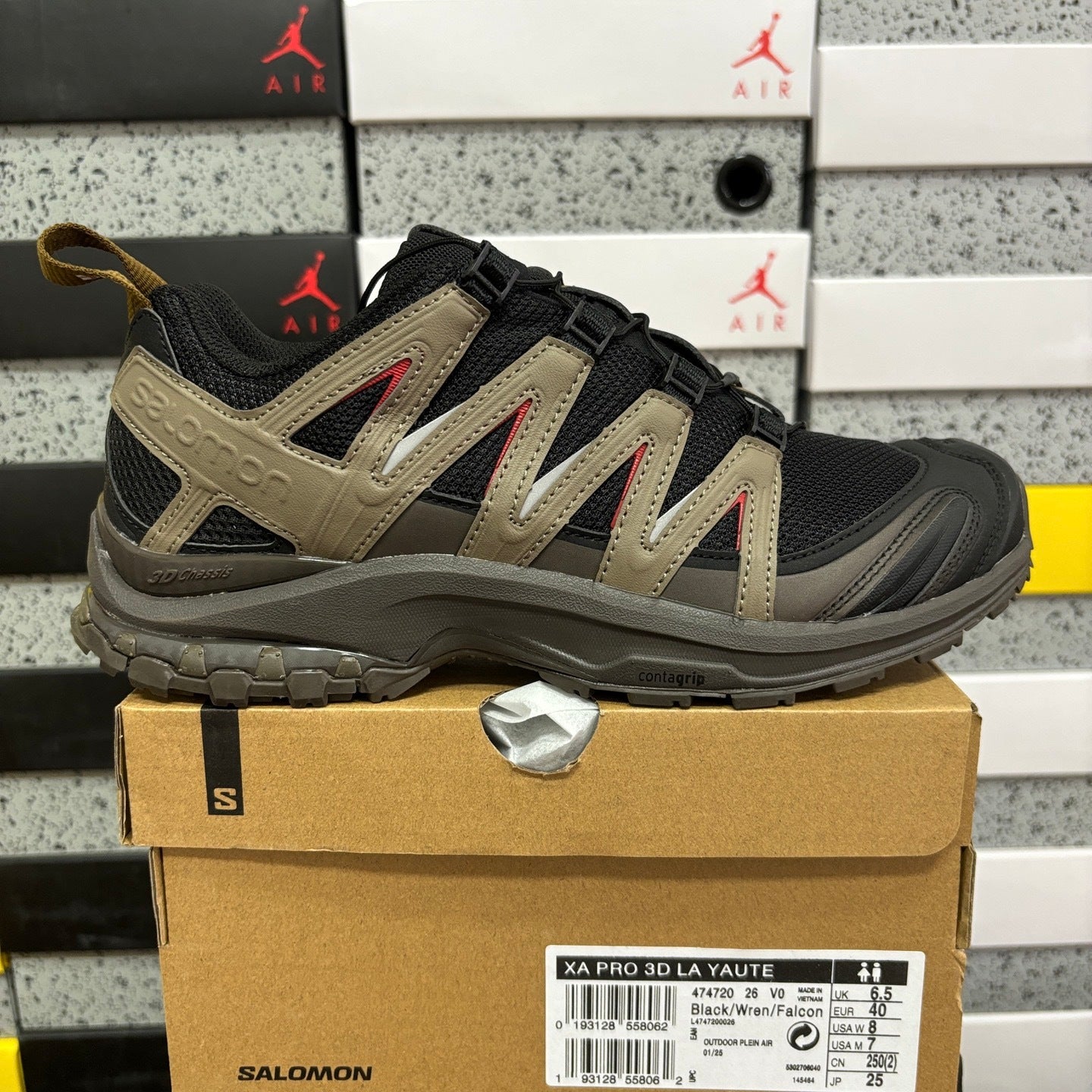 SALOMON-XA Pro 3D La Yuate 'Black Wren Falcon'