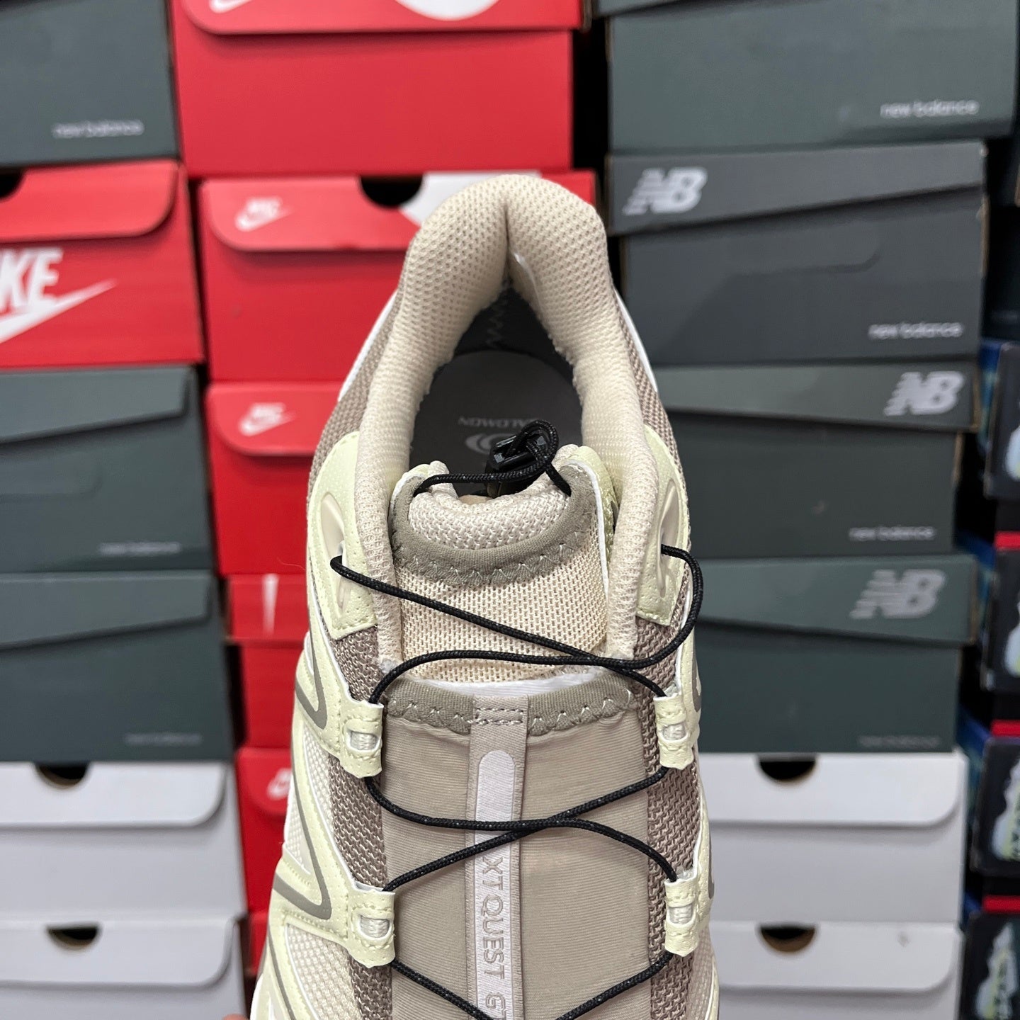 SALOMON-XT-Quest GTX 'Almond Milk Aloe Wash'