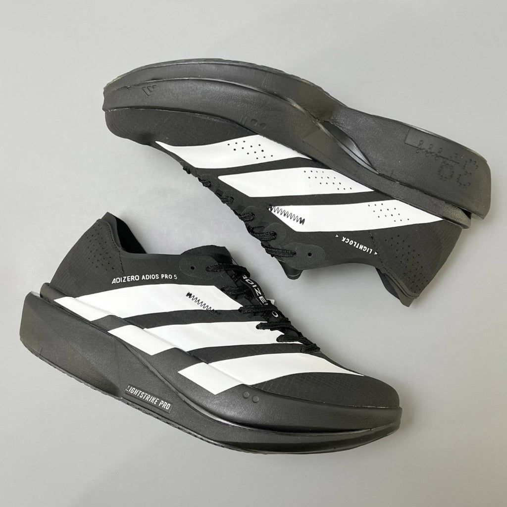Adidas Adizero Adios Pro 5 black and white