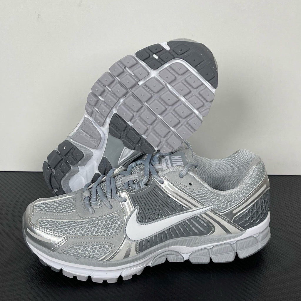 NIKE AIR ZOOM VOMERO 5 silver and grey Cool Grey, Wolf Grey, or Metallic Silver