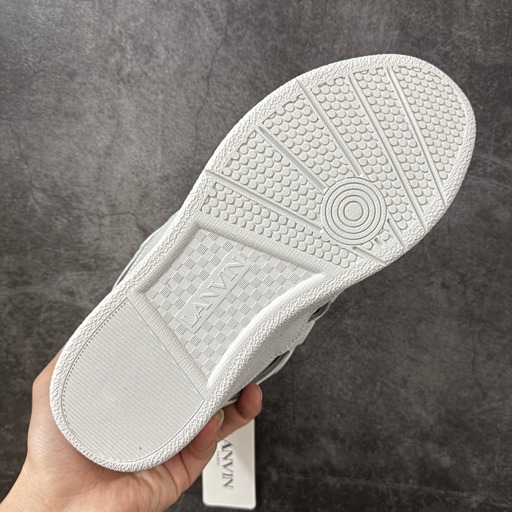 LANVIN CURB SNEAKER white and multicolor