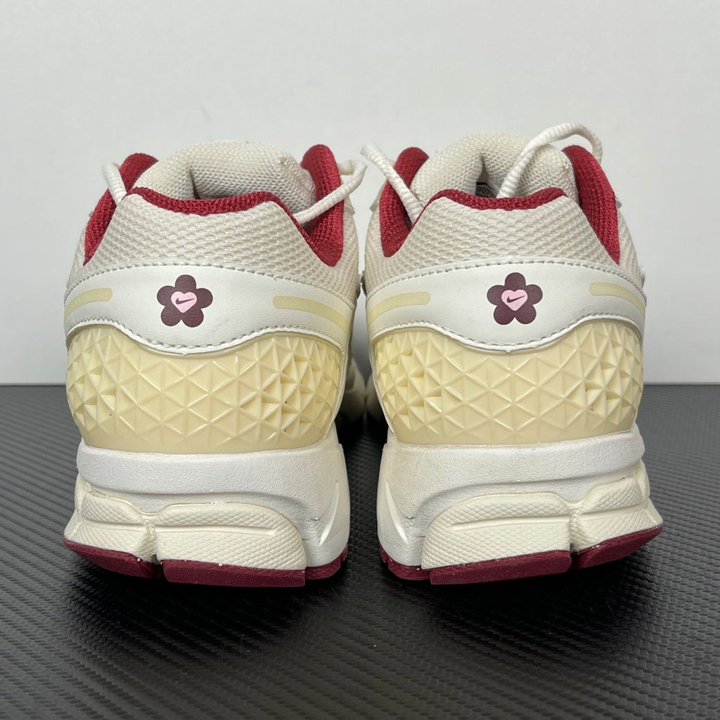 NIKE AIR ZOOM VOMERO 5 "Valentine's Day" Coconut Milk, White, Dragon Red, and Soft Pink