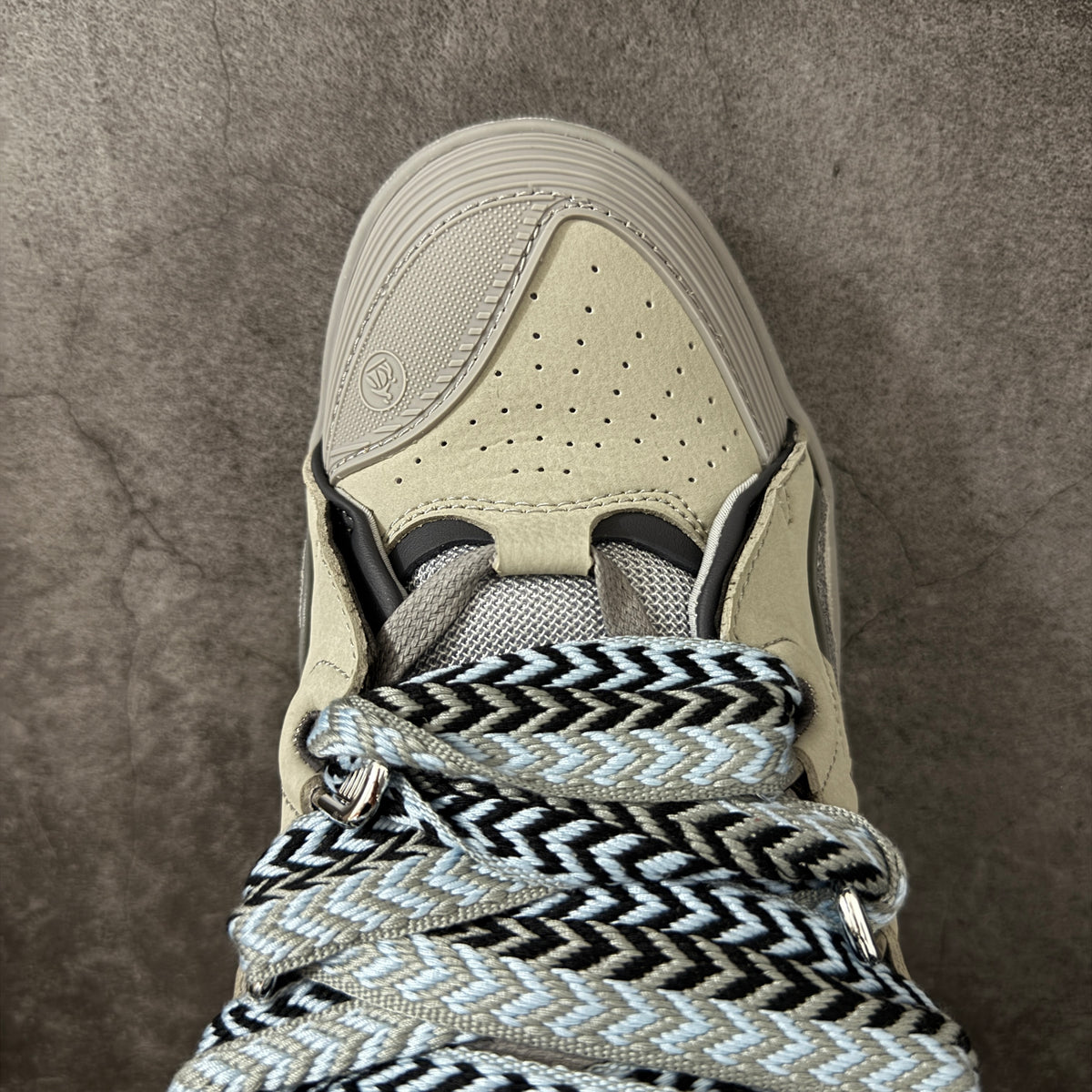 LANVIN CURB SNEAKER grey