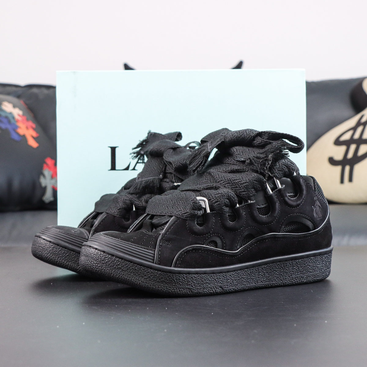 LANVIN SNEAKER  Triple Black