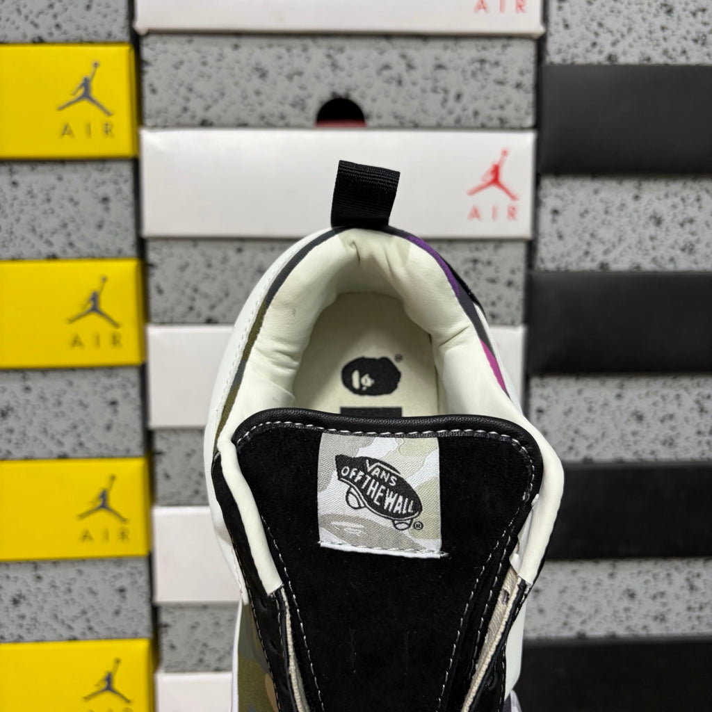 VANS  LXKNU SKOOL TB BAPE MULTI CAMO