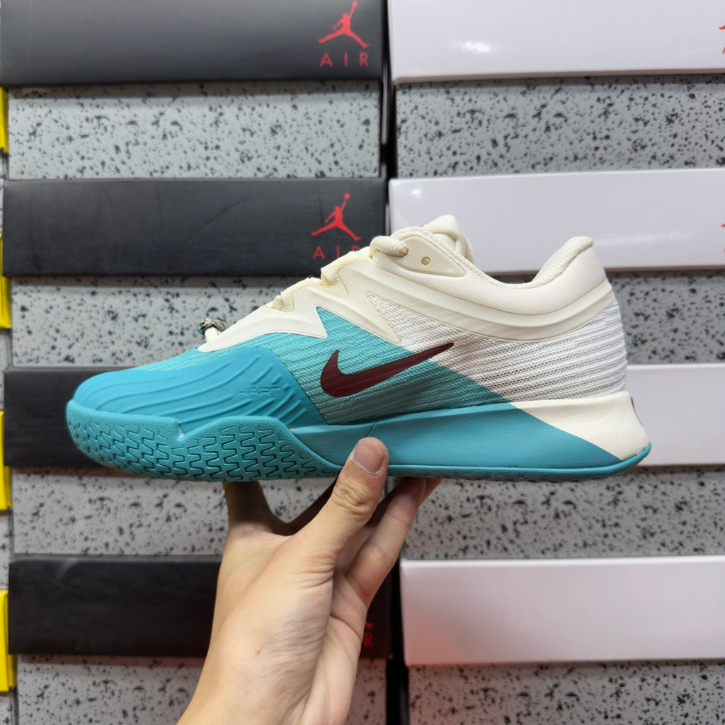 NIKE COURT AIR ZOOM VAPOR PRO 3 HC Dusty Cactus Dark Team Red