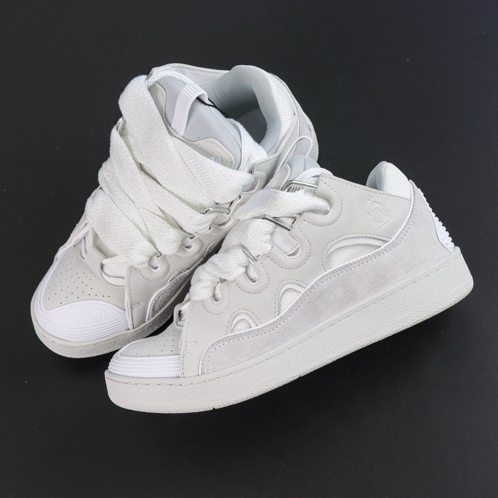 LANVIN CURB SNEAKER TRIPLE WHITE