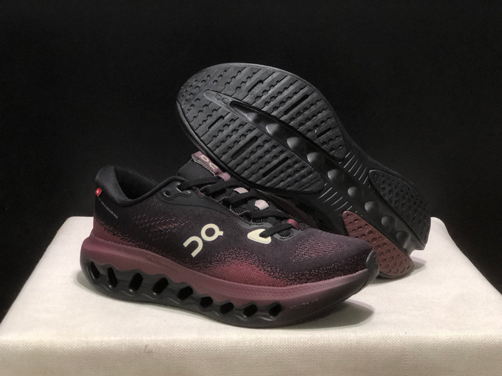 ON - CLOUDSURFER 3 BLACK RED WINE