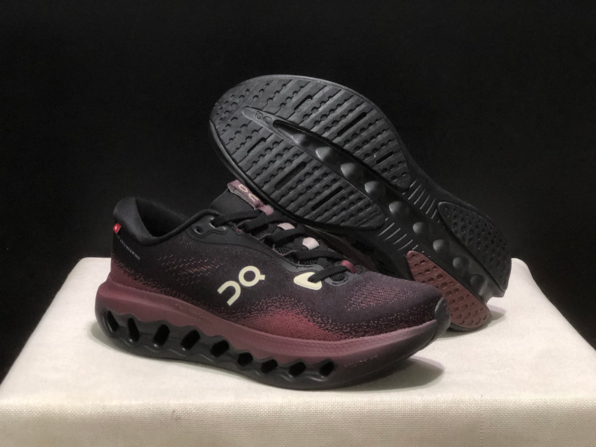 ON - CLOUDSURFER 3 BLACK RED WINE