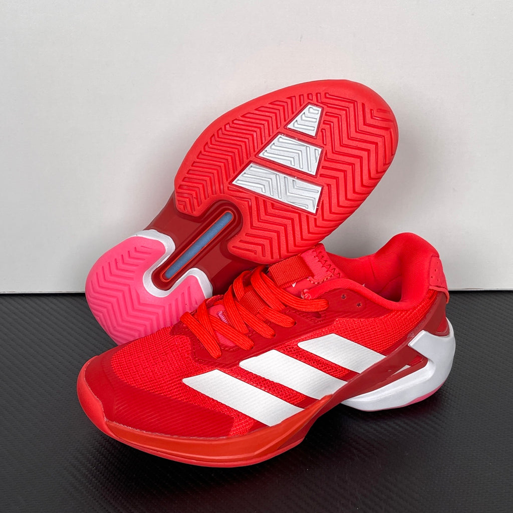 AD ADIZERO UBERSONIC 5 Tennis Shoes red and white