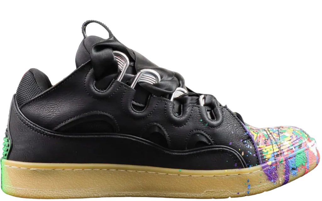 LANVIN CURB SNEAKER X Gallery Dept 'Paint Drip - Black'