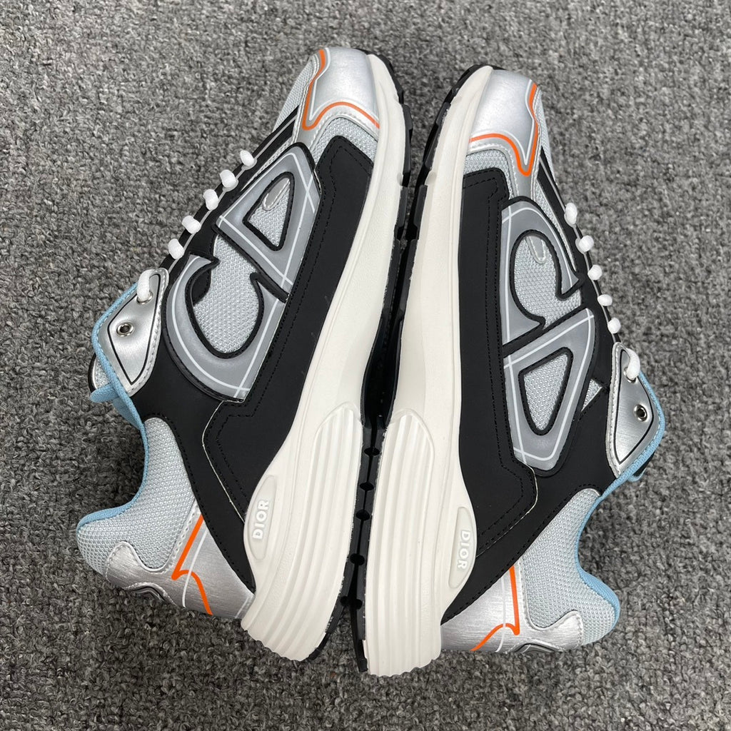 DIOR B30 SNEAKER Silver Dark BLACK