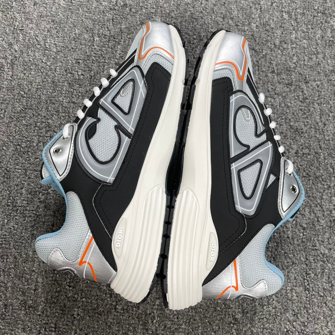DIOR B30 SNEAKER Silver Dark BLACK