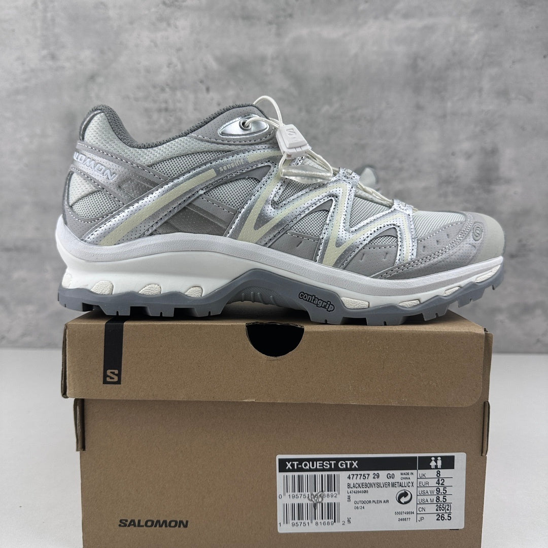 SALOMON-XT-Quest GTX 'Black Silver Metallic'