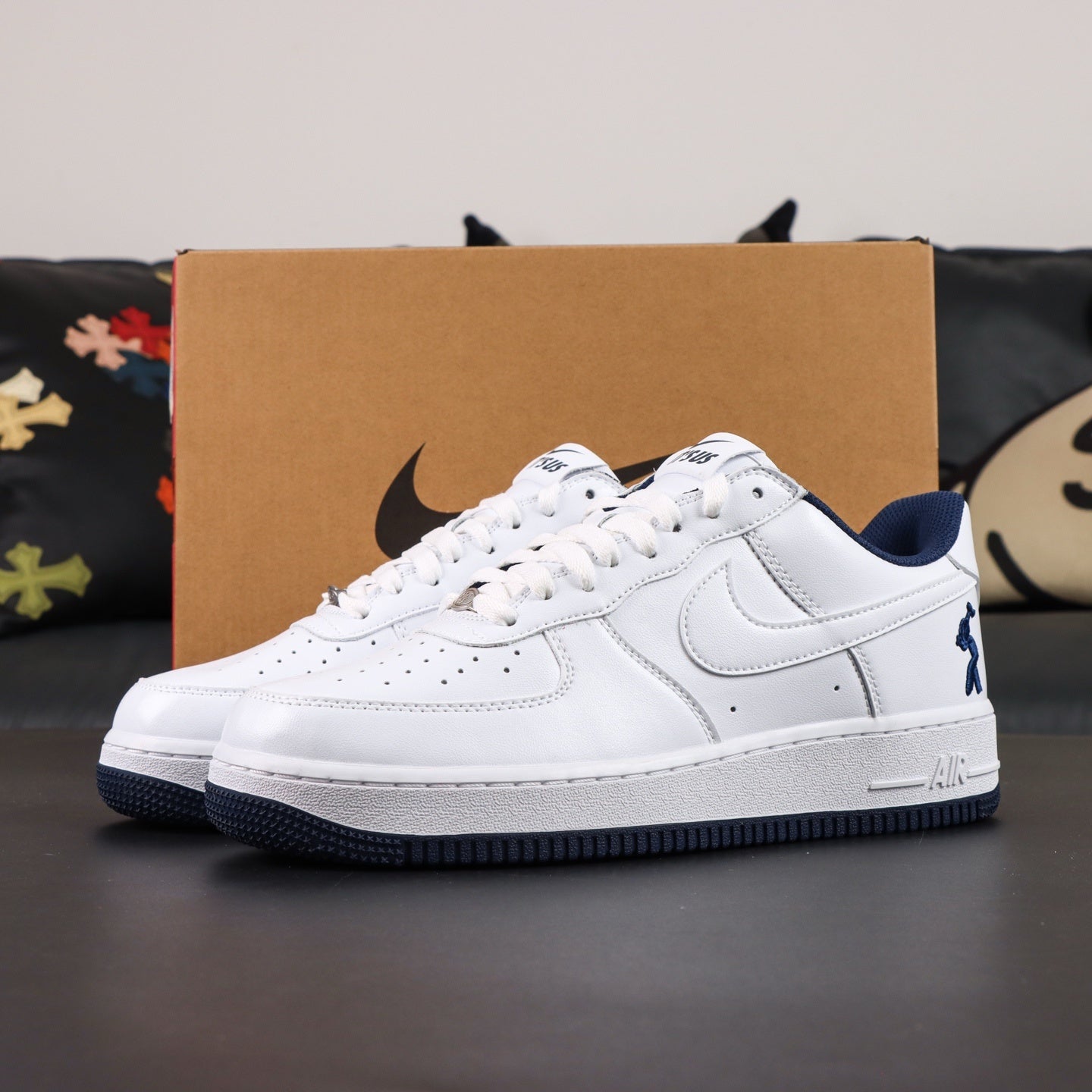 Nike Air Force 1 Low x Lil Yachty Concrete Boys 'White & Midnight Navy'