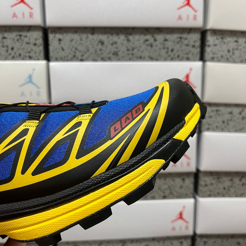 SALOMON-XT-6 JJJJound 'Nautical Blue Lemon Black'