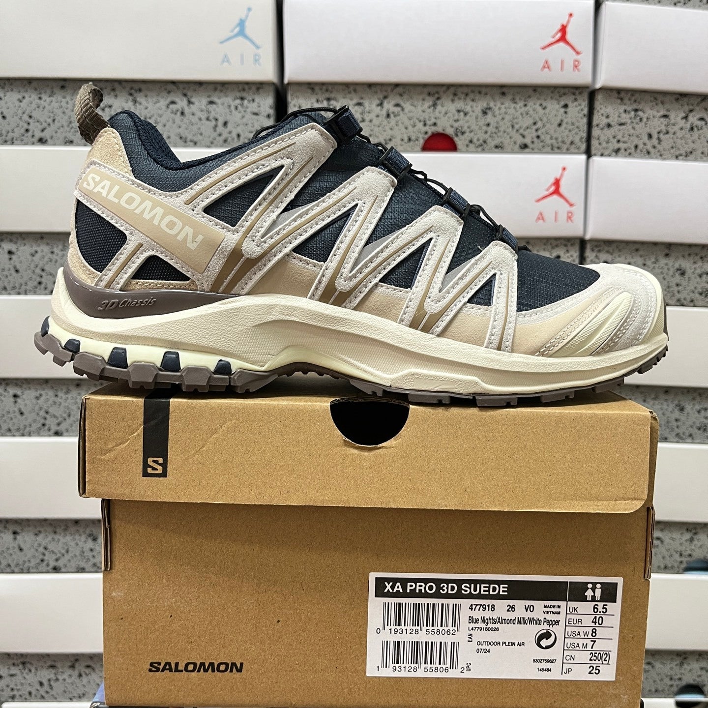 SALOMON-XA Pro 3D Suede 'Blue Nights'