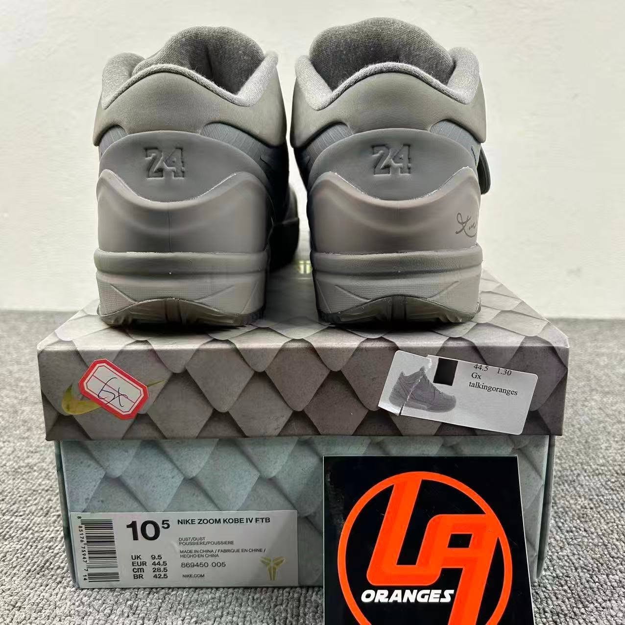 Kobe 4 Fade to Black