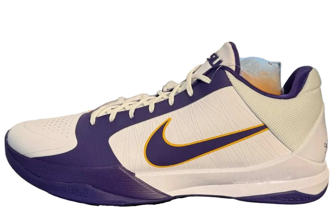 Kobe 5 Protro LSU PE White