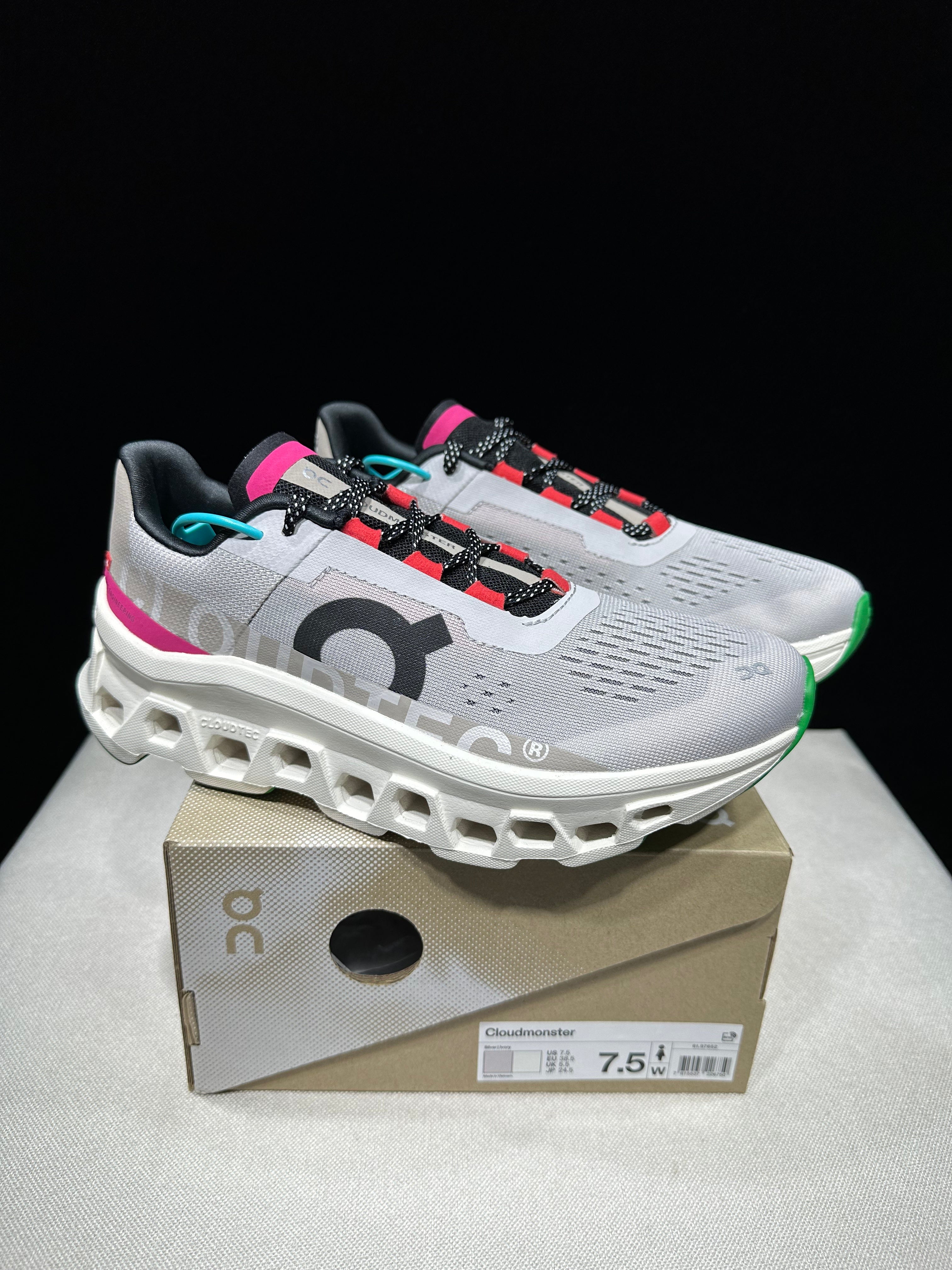 ON - Cloudmonster 'Silver | Ivory'
