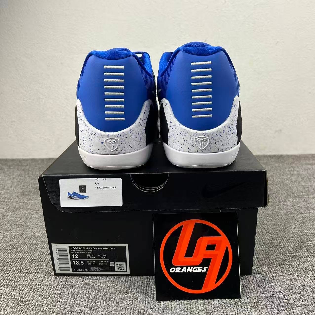 Kobe 9 EM low Protro TB Game Royal