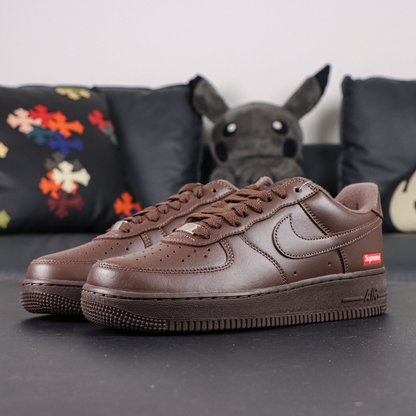 Nike Air Force 1 Low x Supreme 'Baroque Brown'