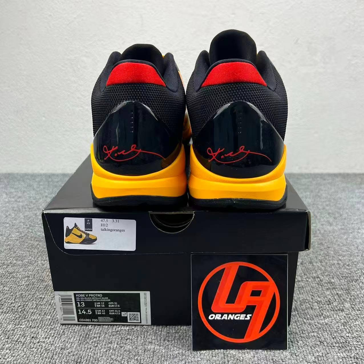 Kobe 5 Protro Bruce Lee
