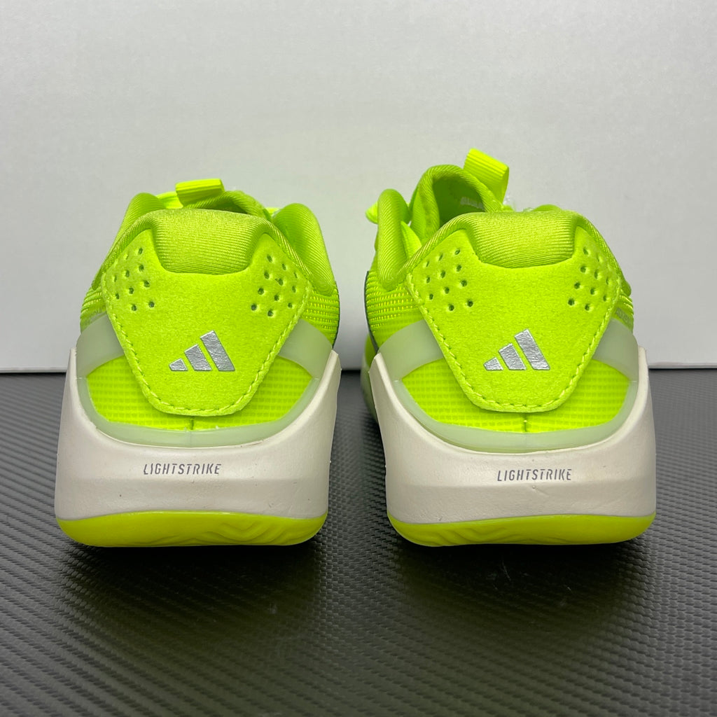 AD ADIZERO UBERSONIC 5 Tennis Shoes in the Lucid Lemon / Iron Metallic / Powder Yellow