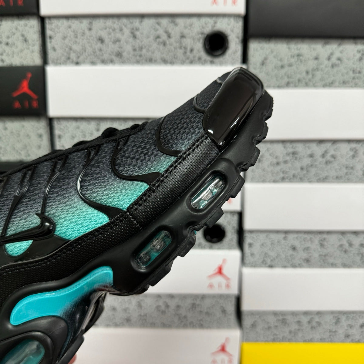 NIKE AIR MAX PLUS Black Dusty Cactus
