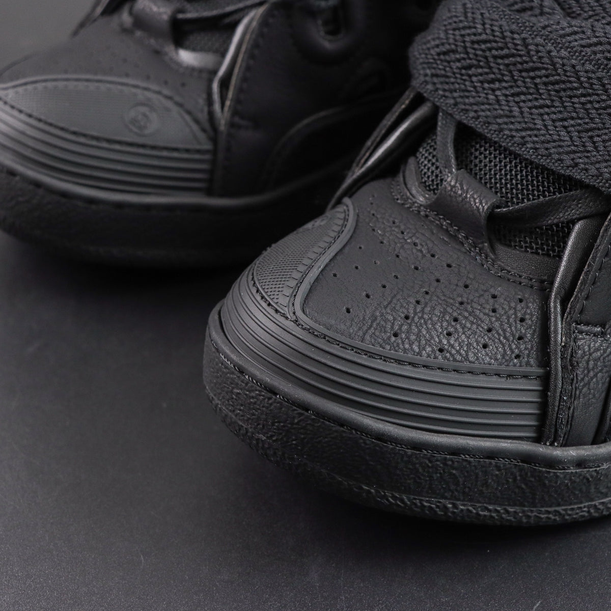 LANVIN CURB SNEAKER Black Black