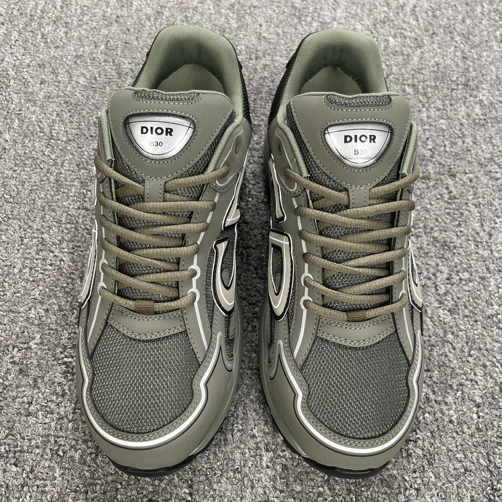 DIOR B30 SNEAKER  Low Top Olive
