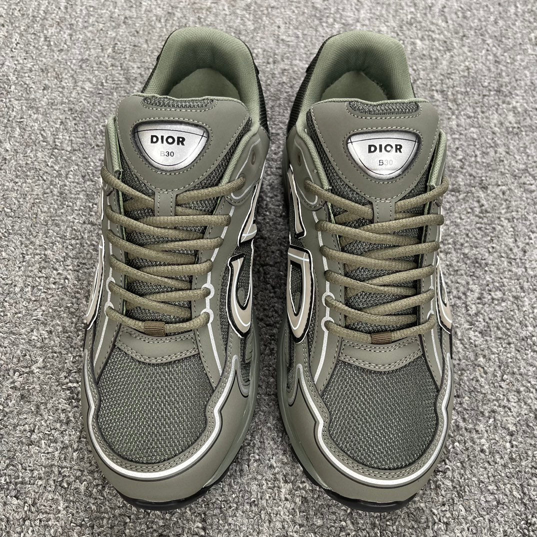 DIOR B30 SNEAKER  Low Top Olive